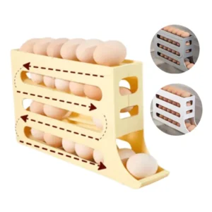 Organizador de ovos com 4 espaços/andares